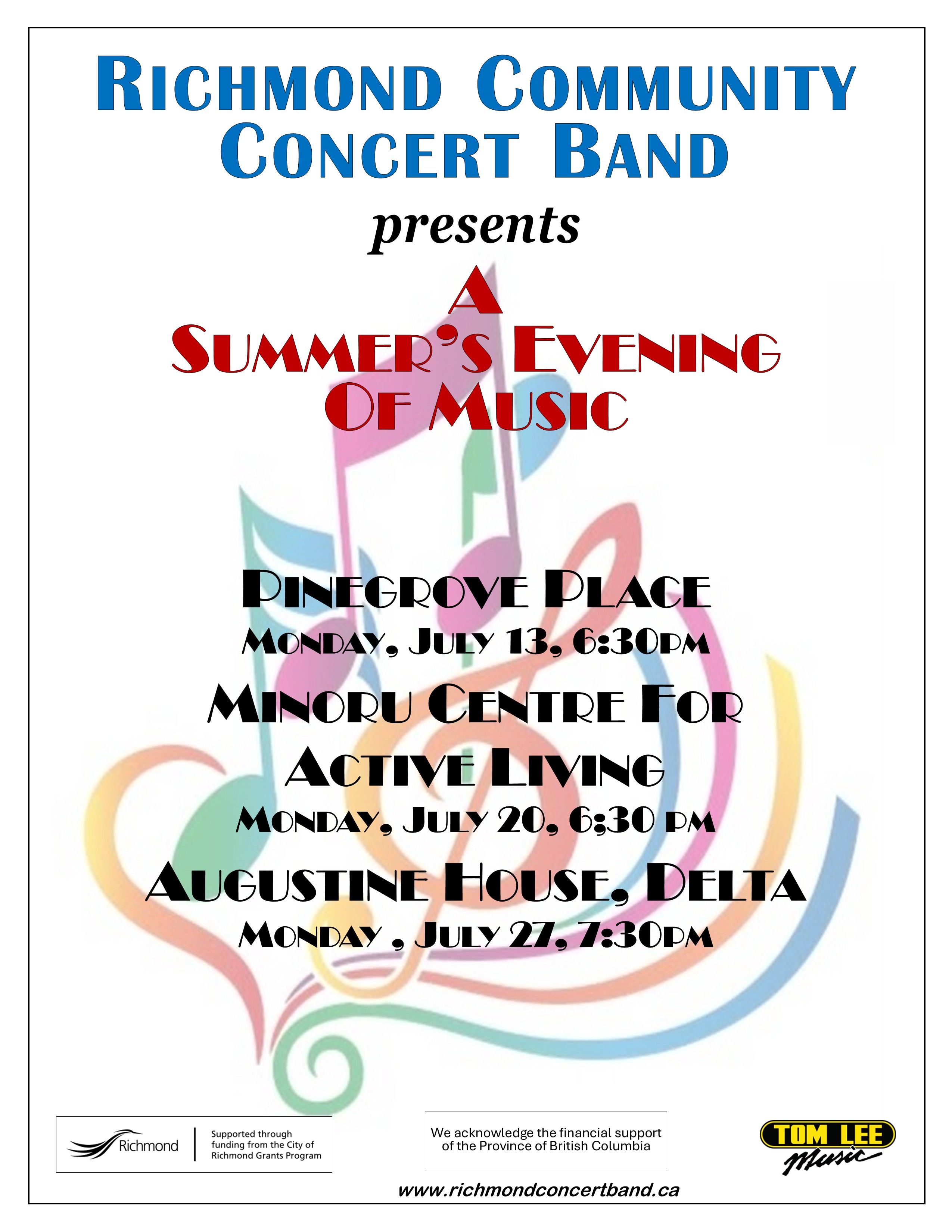Summer Concerts 2026